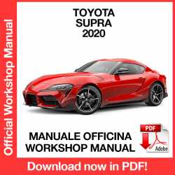 Workshop Manual Toyota Supra