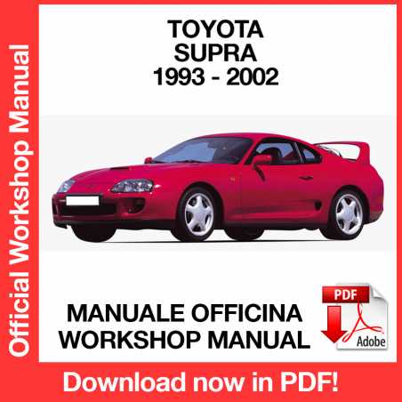 Manuale Officina Toyota Supra