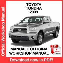 Workshop Manual Toyota Tundra