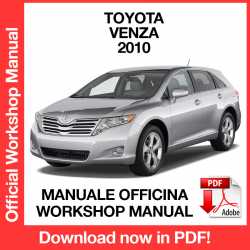Manuale Officina Toyota Venza