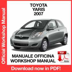 Manuale Officina Toyota Yaris