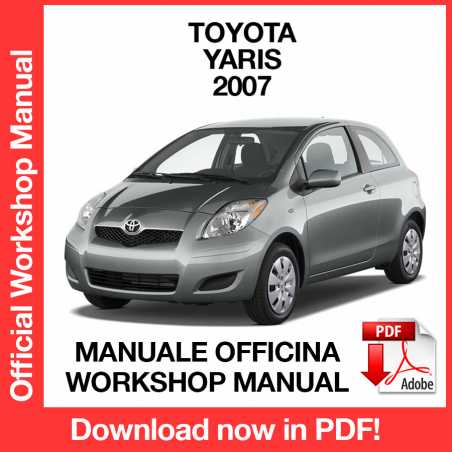 Workshop Manual Toyota Yaris