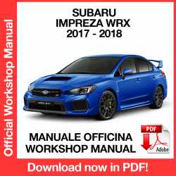Manuale Officina Subaru Impreza Wrx Sti