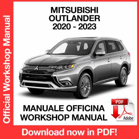 Workshop Manual Mitsubishi Outlander PHEV