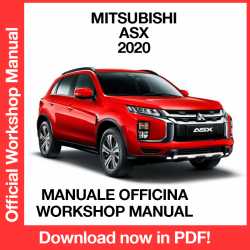 Workshop Manual Mitsubishi ASX