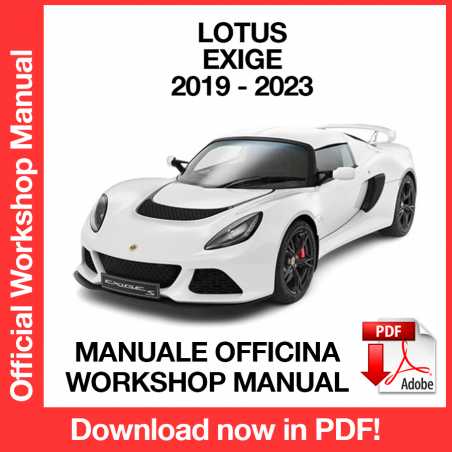 Workshop Manual Lotus Exige
