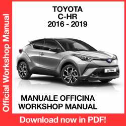 Manuale Officina Toyota C-HR