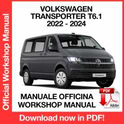 Manuale Officina Volkswagen Transporter T6.1