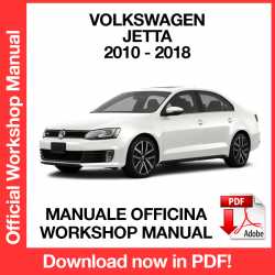 Manuale Officina Volkswagen Jetta