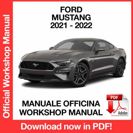 Workshop Manual Ford Mustang