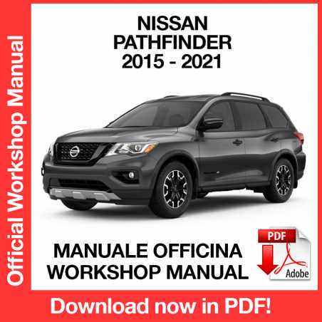Manuale Officina Nissan Pathfinder