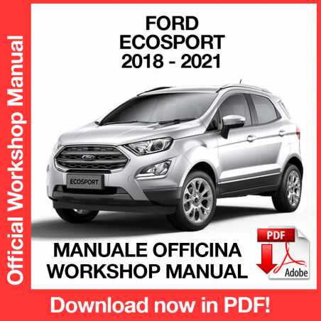 Workshop Manual Ford Ecosport