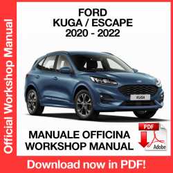 Manuale Officina Ford Kuga / Escape