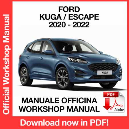 Workshop Manual Ford Kuga / Escape