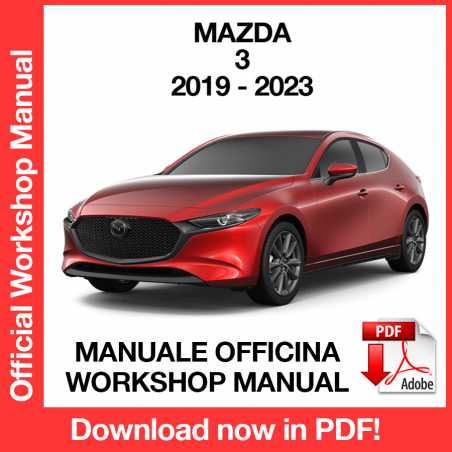Workshop Manual Mazda 3