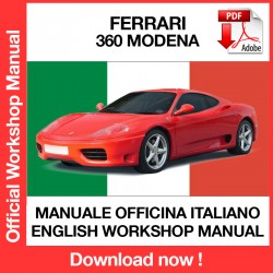 Workshop Manual FERRARI F430 Coupe',manuale officina Ferrari F430. 