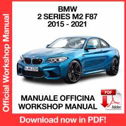Manuale Officina BMW M2 F87