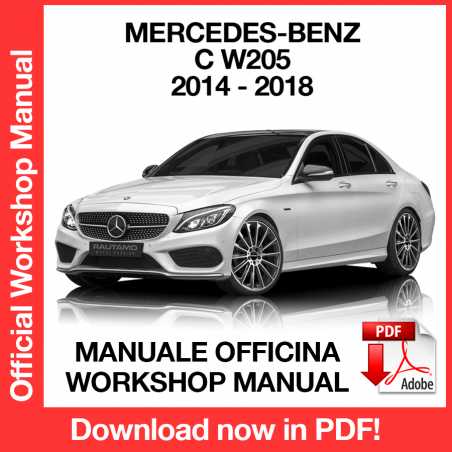 Workshop Manual Mercedes-Benz C W205