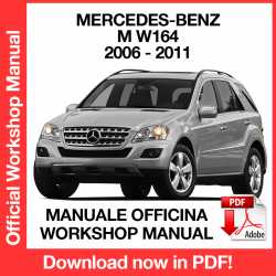Manuale Officina Mercedes-Benz M W164