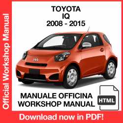 Manuale Officina Toyota IQ