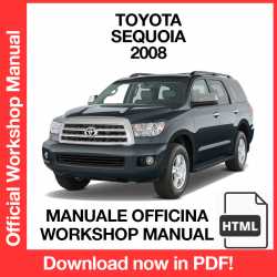 Manuale Officina Toyota Sequoia