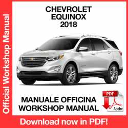 Manuale Officina Chevrolet Equinox