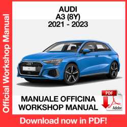 Manuale Officina Audi A3 8Y