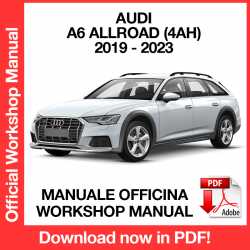 Manuale Officina Audi A6 Allroad 4AH