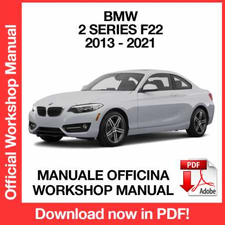 Manuale Officina BMW 2 Series F22