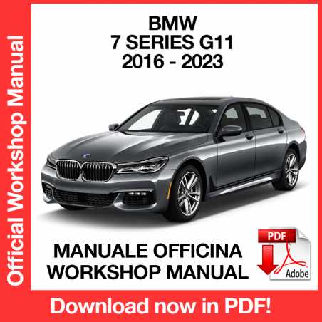Workshop Manual BMW 7 Series G11