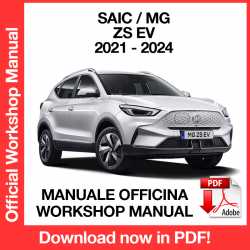 Manuale Officina Saic MG ZS EV
