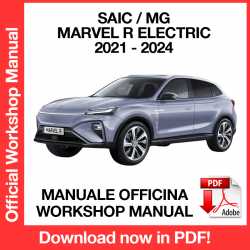 Manuale Officina Saic MG Marvel R Electric