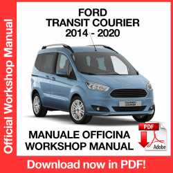 Workshop Manual Ford Transit Courier