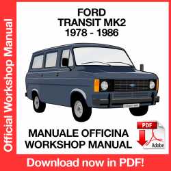 Manuale Officina Ford Transit MK2