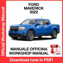 Manuale Officina Ford Maverick