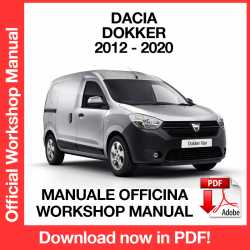 Manuale Officina Dacia Dokker