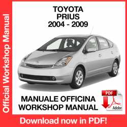 Manuale Officina Toyota Prius