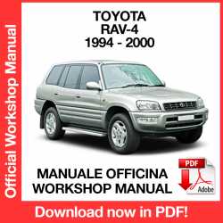 Manuale Officina Toyota Rav-4