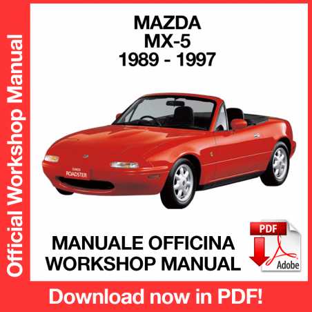 Workshop Manual Mazda MX-5 NA
