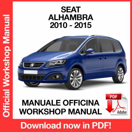Workshop Manual Seat Alhambra