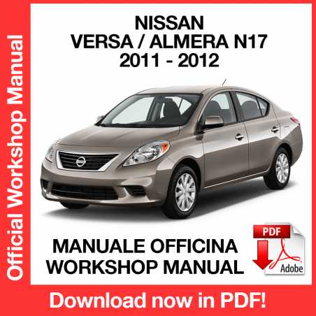 Workshop Manual Nissan Versa Almera N17
