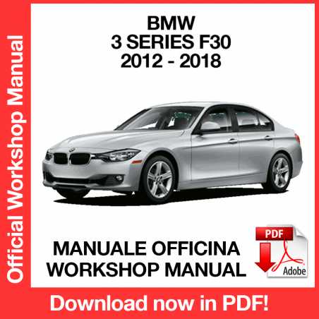 Manuale Officina BMW 3 Series F30