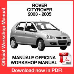 Manuale Officina Rover Cityrover