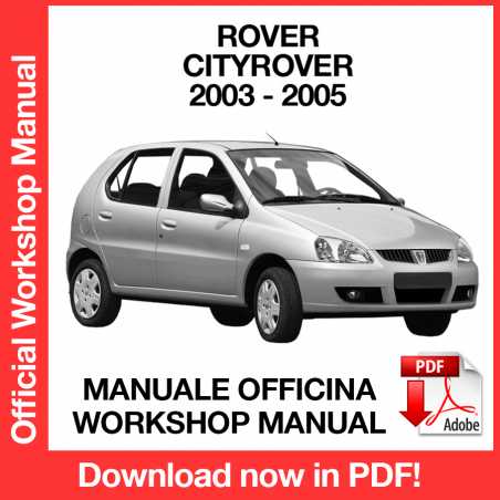 Workshop Manual Rover Cityrover