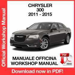 Manuale Officina Chrysler 300
