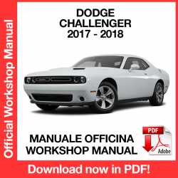 Workshop Manual Dodge Challenger