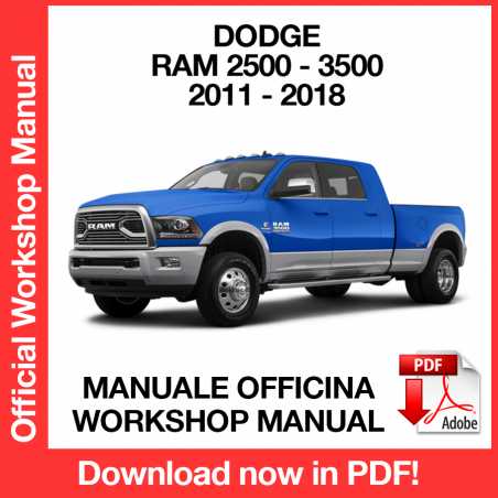 Workshop Manual Dodge RAM 2500 3500