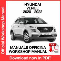 Manuale Officina Hyundai Venue