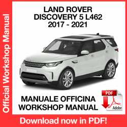 Manuale Officina Land Rover Discovery 5 L462