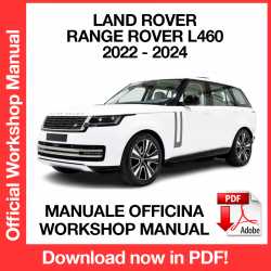 Manuale Officina Land Rover Range Rover L460